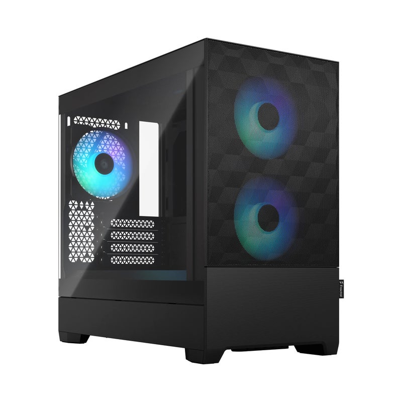 Fractal Design تصميم فركتال بوب ميني إير RGB أسود زجاج مقسى بلون شفاف - Image 1