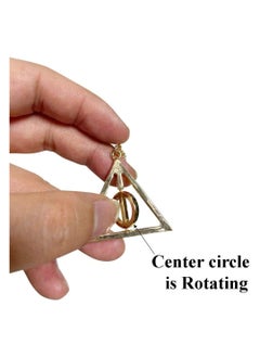 Zchiko Zchiko Harry Potter Deathly Hallows Necklace. Gold  - Image 5