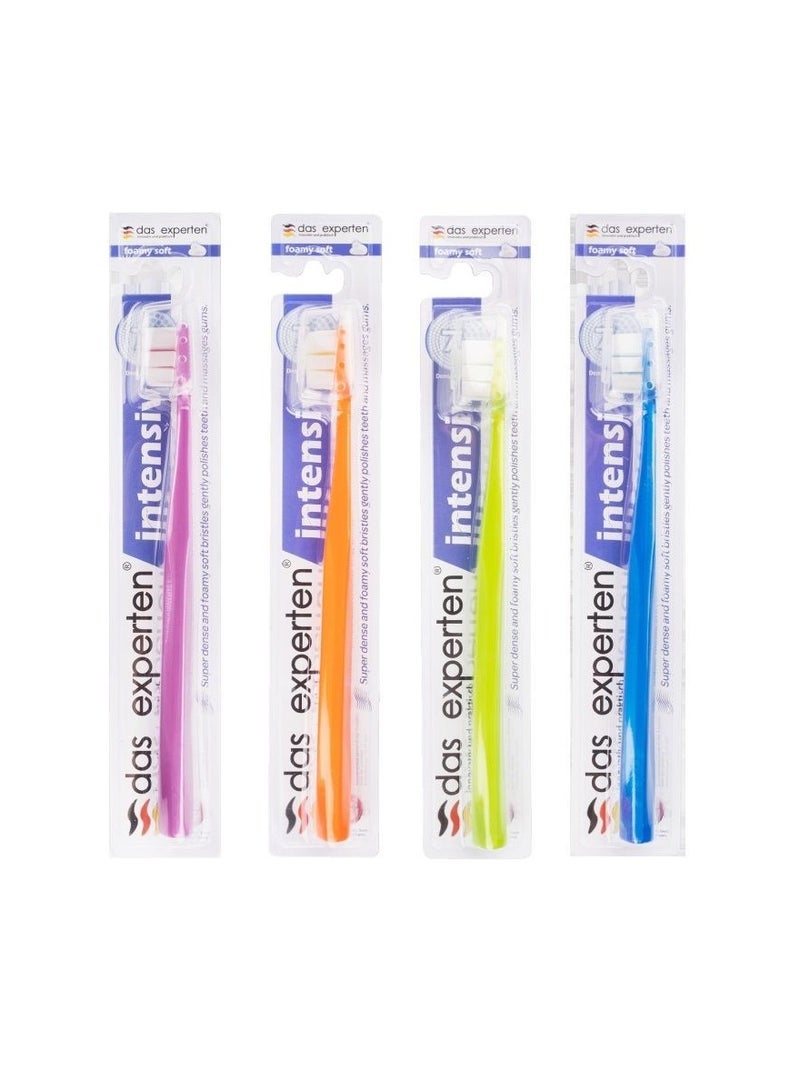 Das experten polishing foamy soft toothbrush INTENSIV (assorted color) - Image 3