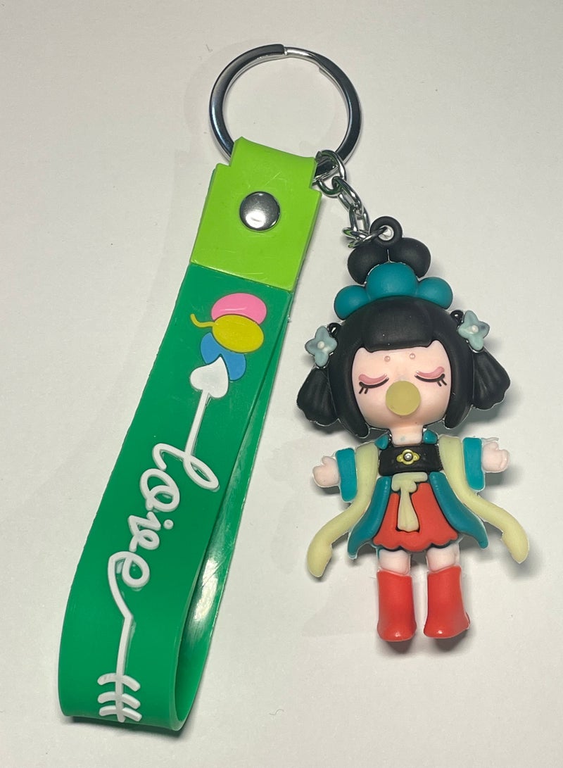 ميدالية مفاتيح كرتونية مميزة اكسسوار مميز سلسلة مفاتيح بتصميم شحصية ديزني مع شريط يتناسب مع مفاتيح السيارة والمحفظة والحقيبة هدية رائعة وجميلة - Image 2