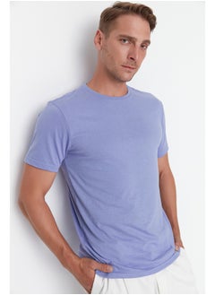 Lilac Basic Regular Fit Crew Neck Short Sleeve T-Shirt TMNSS22TS0271 - pzsku/ZDE1A8BE5470E2208F629Z/45/_/1730939991/0b2d0a76-975e-4194-8798-384a71fa7754