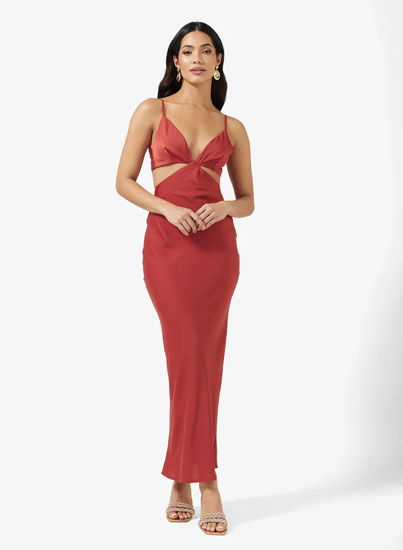 PRETTY LAVISH Nellie Cut Out Maxi Dress