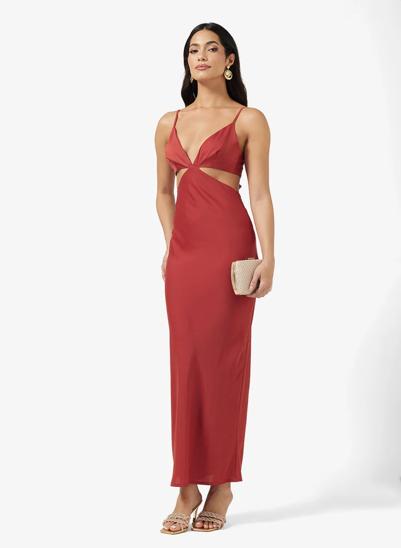 بريتي لافيش Nellie Cut Out Maxi Dress