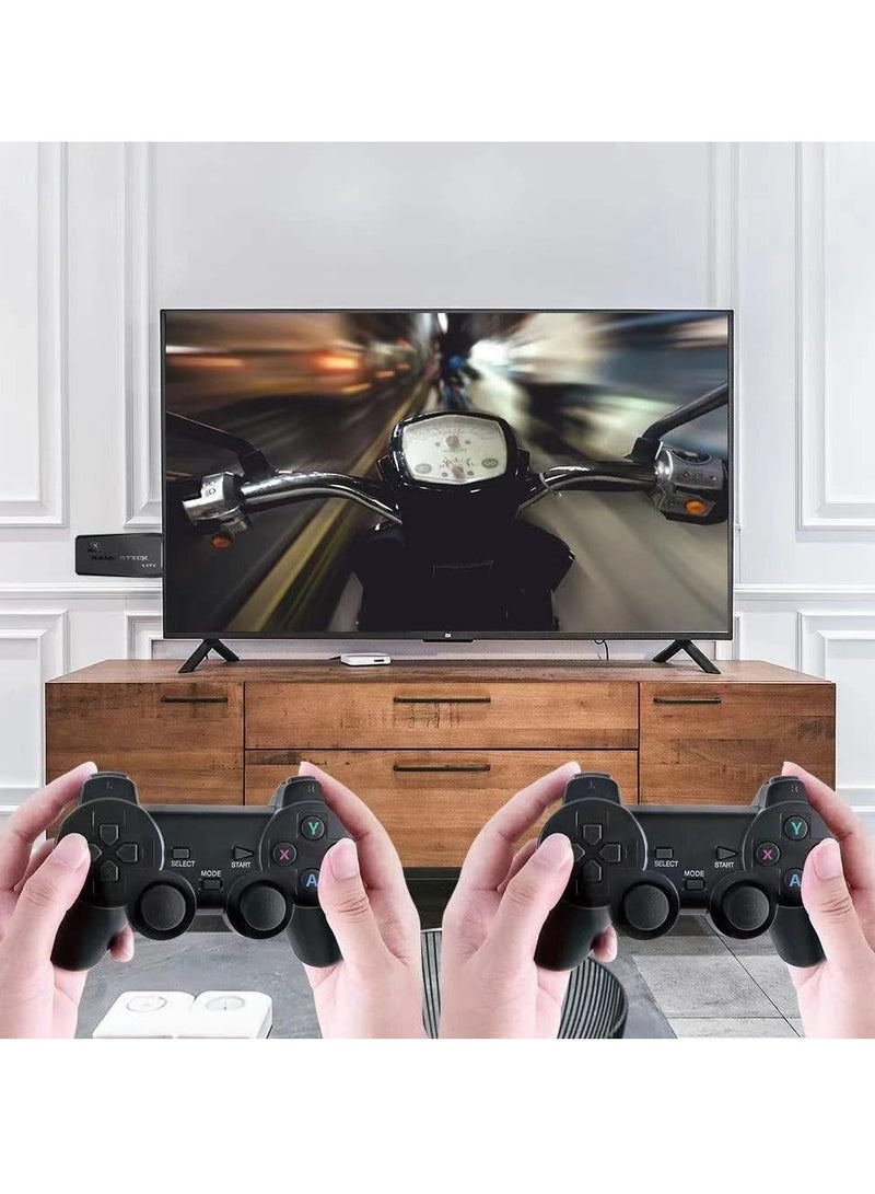 MIGOFAST Wireless Retro Game Console Plug and Play Video Game Stick Built in 10000+ Games,9 Classic Emulators 4K High Definition HDMI Output for TV with Dual 2.4G Wireless Controllers 64G - Image 3