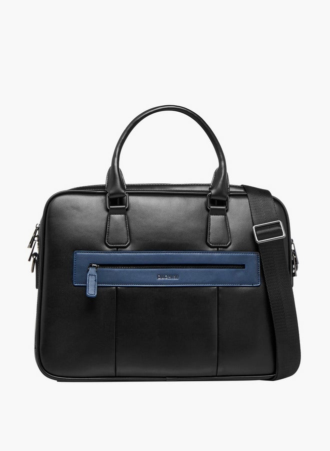 دوتشيني حقيبة لاب توب متينة بحزام قابل للفصل وإغلاق بسحاب - Image 1