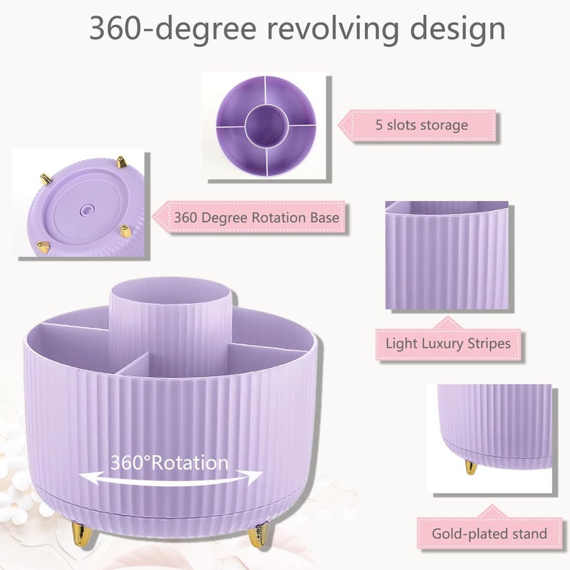 suniya Office Supplies,Desk Accessories,with Stapler,Tape Dispenser,Staple Remover,Scissor,Ballpoint Pen,Sticky Notes,Clear Tape,Staples,Desk Organizer,Phone Stand,Binder,Index Tabs,Best Gift Set(Purple) - Image 2