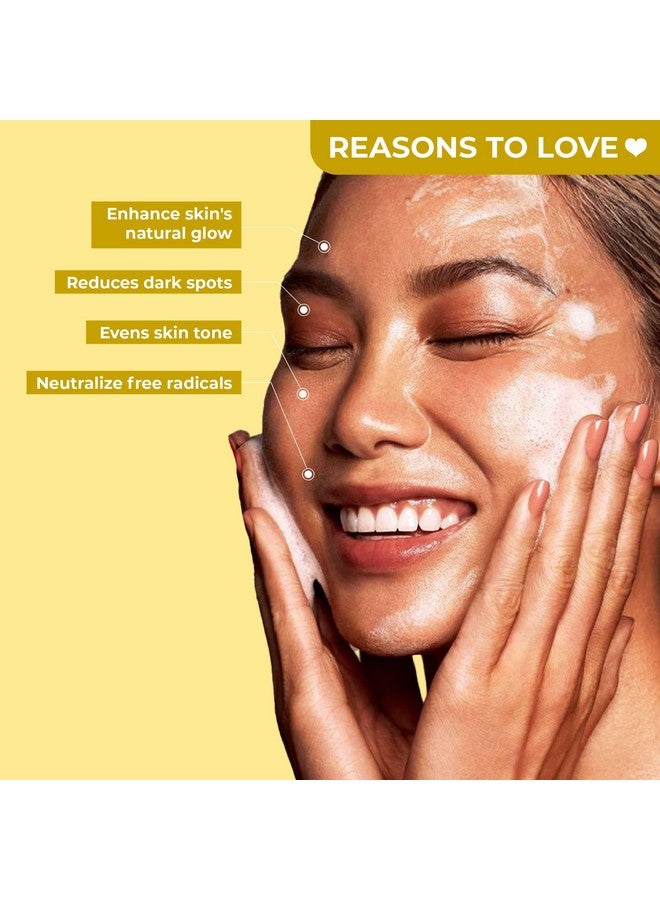 SOKU Instant Glow Foaming Facewash for Deep Cleansing | Enriched With Alpha Arbutin, Papaya & Kale Extract for Instant Brightening | Gentle Cleanser for Men & Women | Sulphate & Toxin Free - Image 4