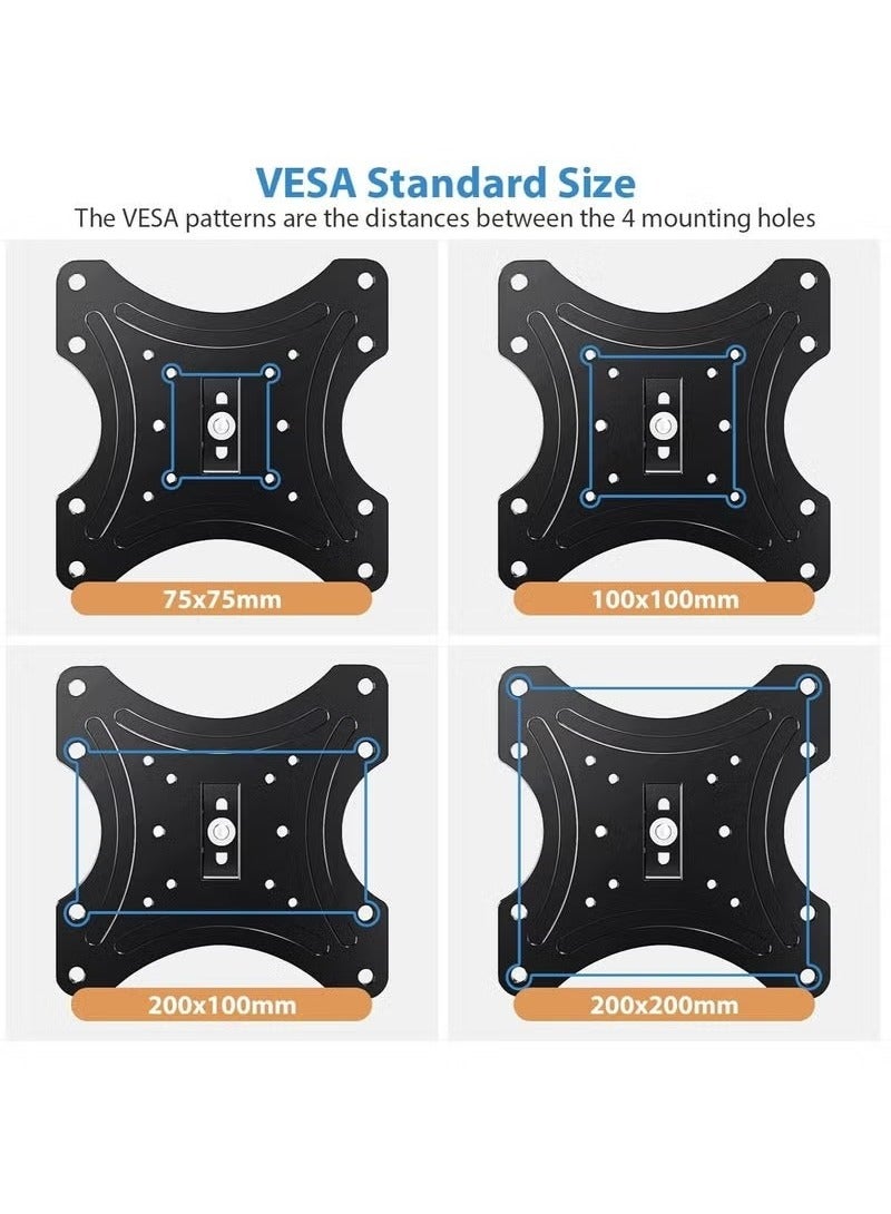 سكيل تك حامل تثبيت على الحائط والسقف T560-15 لأجهزة تلفزيون LCD وLED مقاس 32-70 بوصة يدعم أحجام أجهزة تلفزيون حتى 70 بوصة وسعة تحمل وزن 68.2 كجم - Image 2