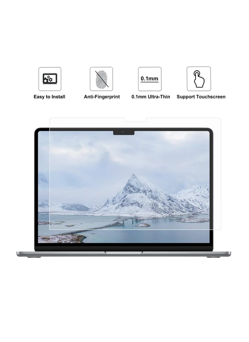 Generic - 1 Pack Anti Glare Matte Laptop Screen Protector Compatible with Apple MacBook Air 13.6 inch 2025 2024 2022 M4 A3240  M3 A3113 M2 A2681, Anti Scratch & Fingerprint-Proof Computer Screen Cover - Image 1