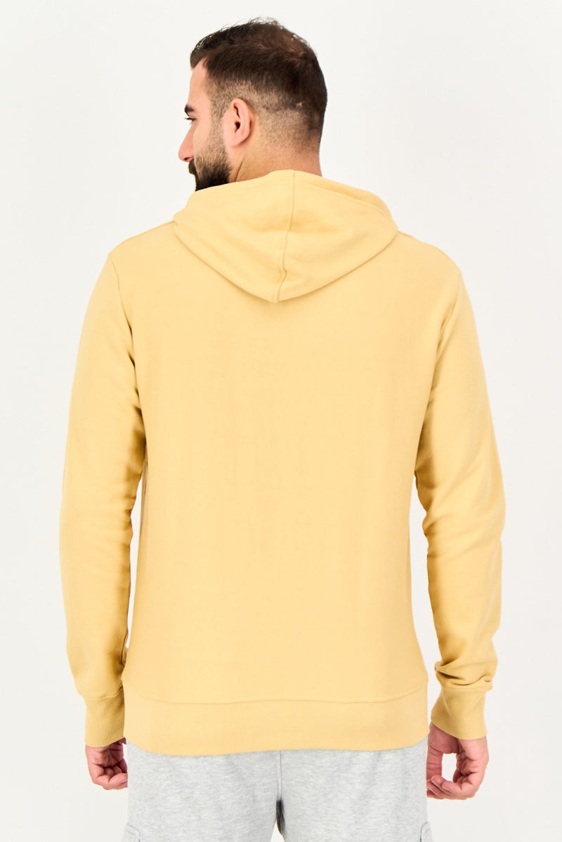 Champion Men Standard Fit Long Sleeve Outdoor Hoodie, Tan - Image 3