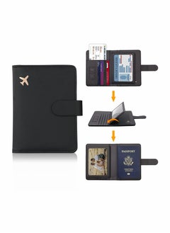 Excefore Passport Holder Card Slots, Creative Aircraft Certificate Storage Bag  - Image 3