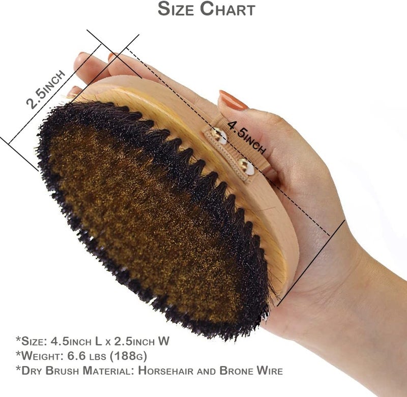 Copper body dry brush, revitalize skin, smooth skin, relieve stress - Image 3