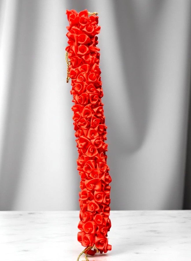 Chanderkash1PC Artificial Mogra Gajra for Hair Bun - Traditional Jasmine Gajra Scrunchie - Elegant Floral Hair Accessory for Women & Girls - Ideal for Weddings, Festive - Image 1