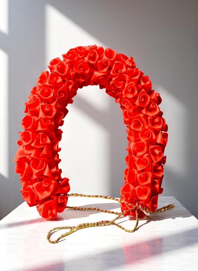 Chanderkash1PC Artificial Mogra Gajra for Hair Bun - Traditional Jasmine Gajra Scrunchie - Elegant Floral Hair Accessory for Women & Girls - Ideal for Weddings, Festive - Image 3