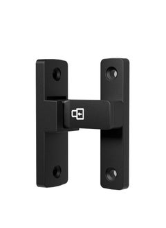 Captaintech Luminous Black Sliding Bolt Locks, Flip Door Locks,Wardrobe Door Locks,Heavy Duty Gate Latch Clasp Lock(Glow Black)  - Image 1