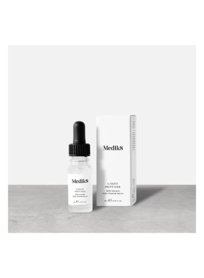 Medik8 Liquid Peptide Anti-Wrinkle Serum Travel Size 8ml - Image 2