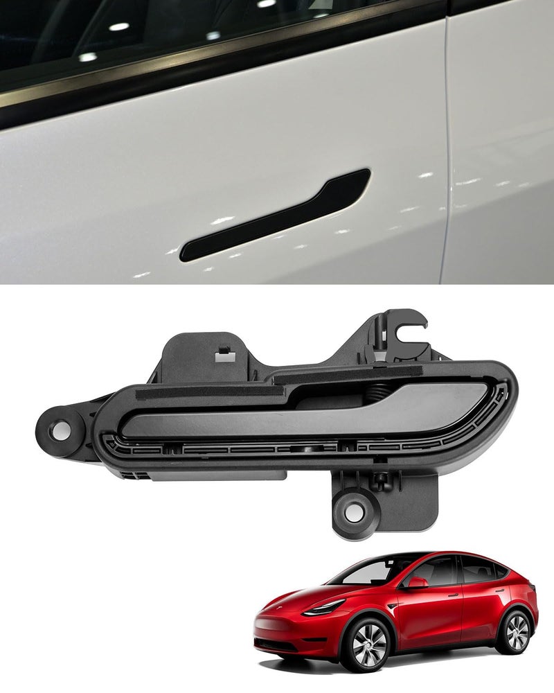 KKTR-CAR Model Y Door Handle Exterior Car Door Handle FrontRear Left Driver Side Compatible with Tesla Model 3 20172022 Tesla Model Y 20172025 OEM 1108183100J 152811400B - Image 2