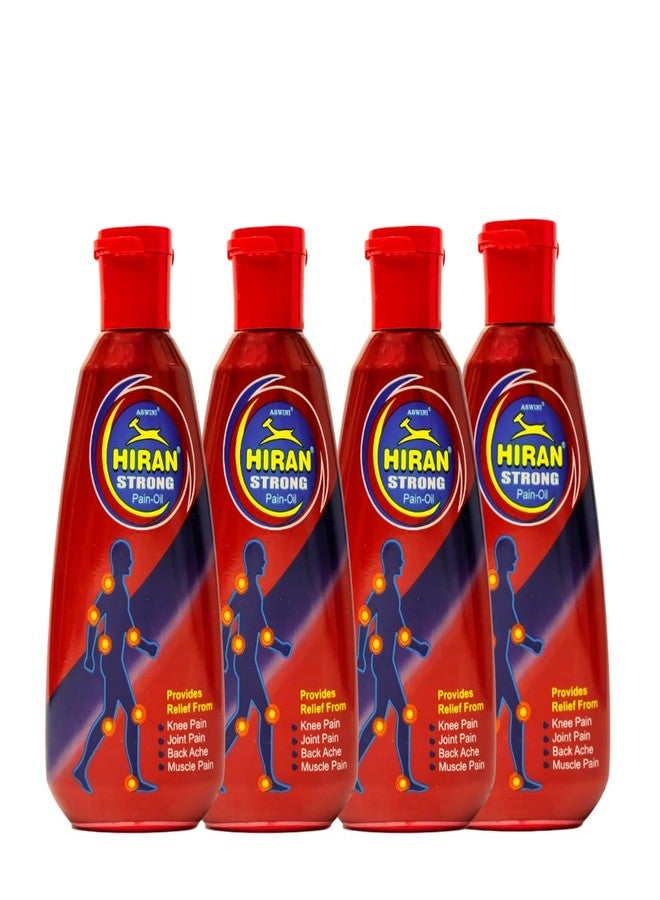 Aswini Hiran Pain Relief Oil Pain Oil 70ml - 4-Pack