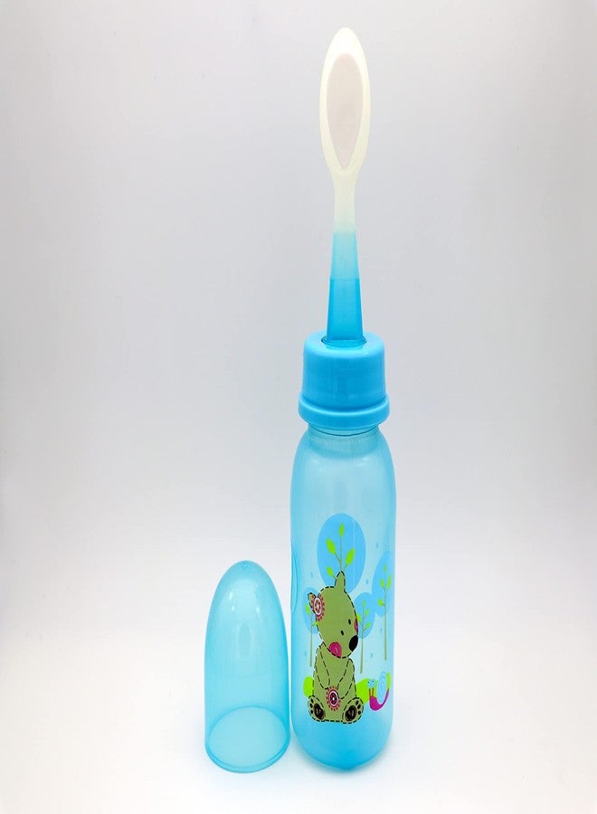Kids Creation Mommas Baby Spoon Feeder/Cereal Feeder (5oz / 140 ML, Blue) - Image 5