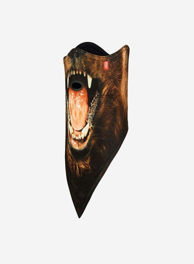 Airhole Facemask Standard 2 Layer Balaclavas Headwear, Bear, Medium/Large - Image 1