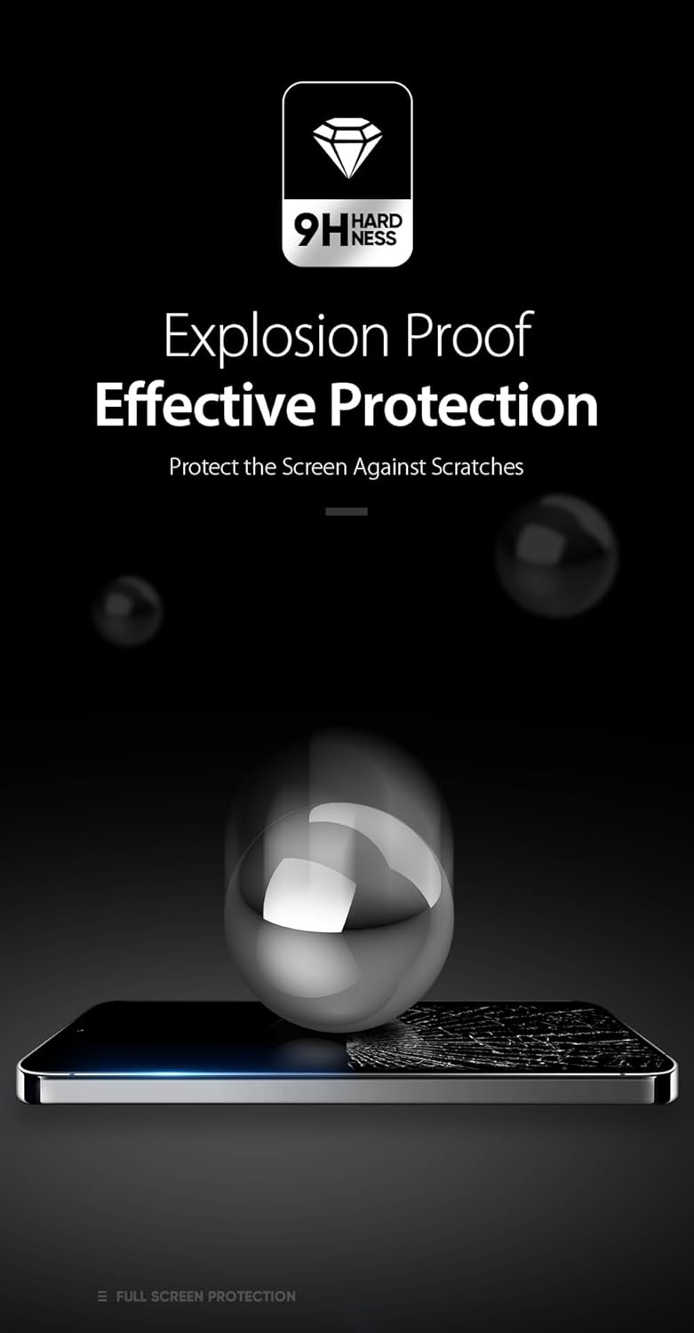 XTRENGTH Advanced HD+ Tempered Glass Screen Protector Designed for Samsung Galaxy S25 FE 5G - Edge to Edge Full Screen Coverage with Easy Installation Kit (Anti-Scratch) - Image 2