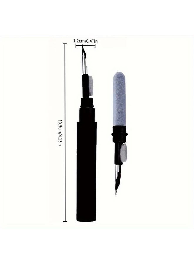 Multifunction Pro Cleaning Pen Kit Soft Brush Black For Phone Port Earbuds Laptop - Image 3
