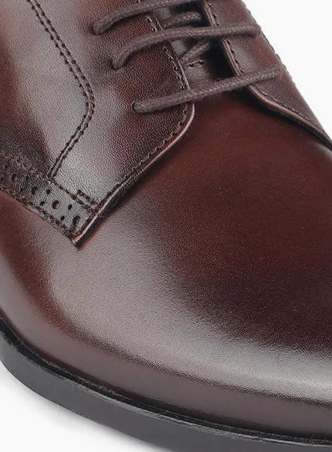 LBL By Shoexpress BROWN Men Lace-Up Derby Shoes for Men | Best Price UAE