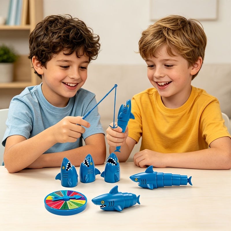 Creative Plastic Fishing Game Retractable Board Game Party Interactive Toys Gift Set - Image 4