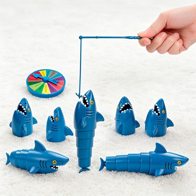 Creative Plastic Fishing Game Retractable Board Game Party Interactive Toys Gift Set - Image 5