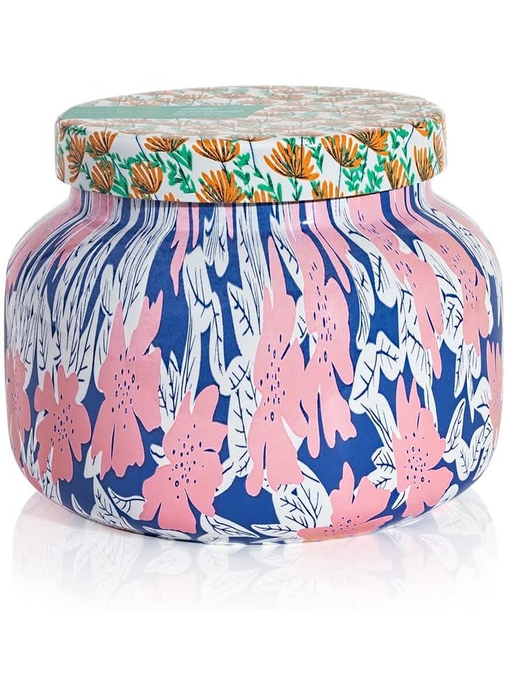 Capri Blue Capri Blue Volcano Candle - Pattern Play Signature Glass Jar Candle - Luxury Candle - Long Lasting Candles - Tropical Fruits & Sugared Citrus Scented Candle - Decorative Candles for Home Decor (19 oz) 