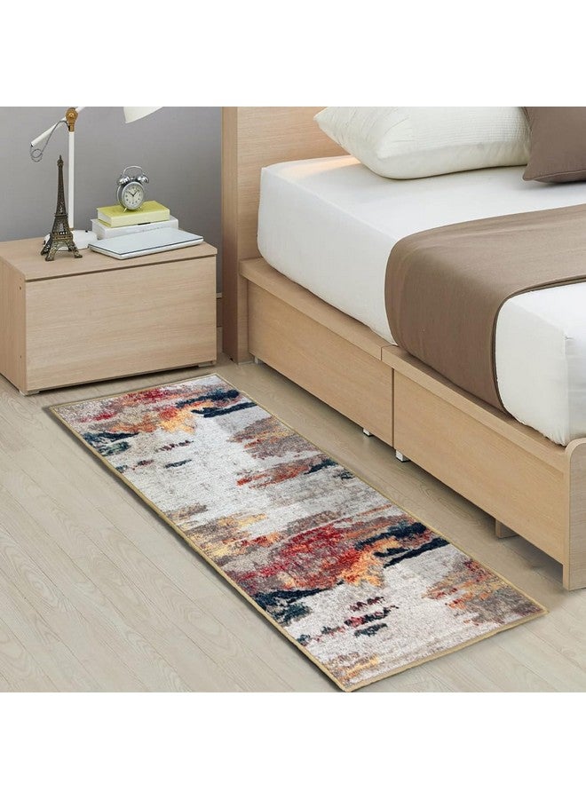 Urban Space 3D Digital Printed Bedside Runner Carpet with Anti Skid Backing, Floor Carpet Runner for Entrance Door and Kitchen Hallway (2 ft x 5 ft - DR1029) - Image 1