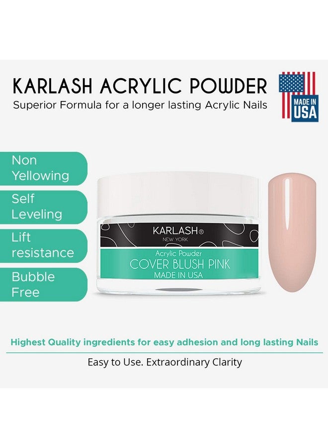 Karlash Professional Acrylic Powder 2 Oz (Cover Blush Pink 2 Oz) - Image 2