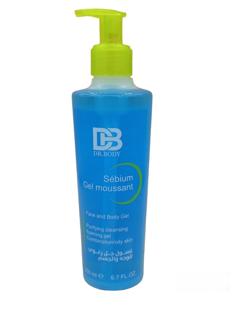 دكتور فيس غسول جل رغوي تايلندي للوجة والجسم 200 مل - Image 1