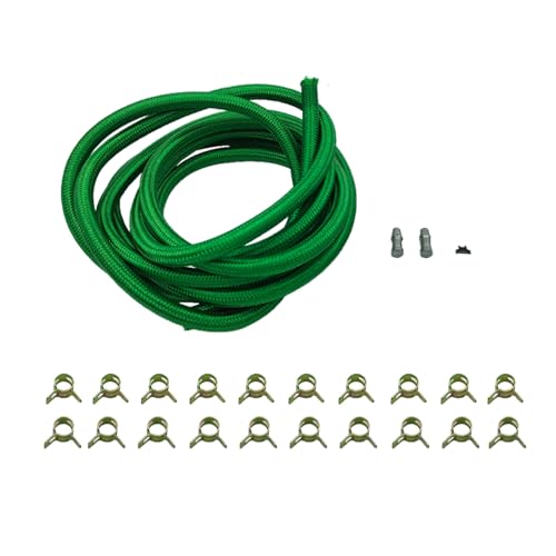 Lskioer Premium Diesel Fuel Injector Return Line Kit Fits for GM 62 L 65 L Engine Replaces U19001VT GM19001VT include 6ft fuel line 2 plugs 20 clamps - Image 1