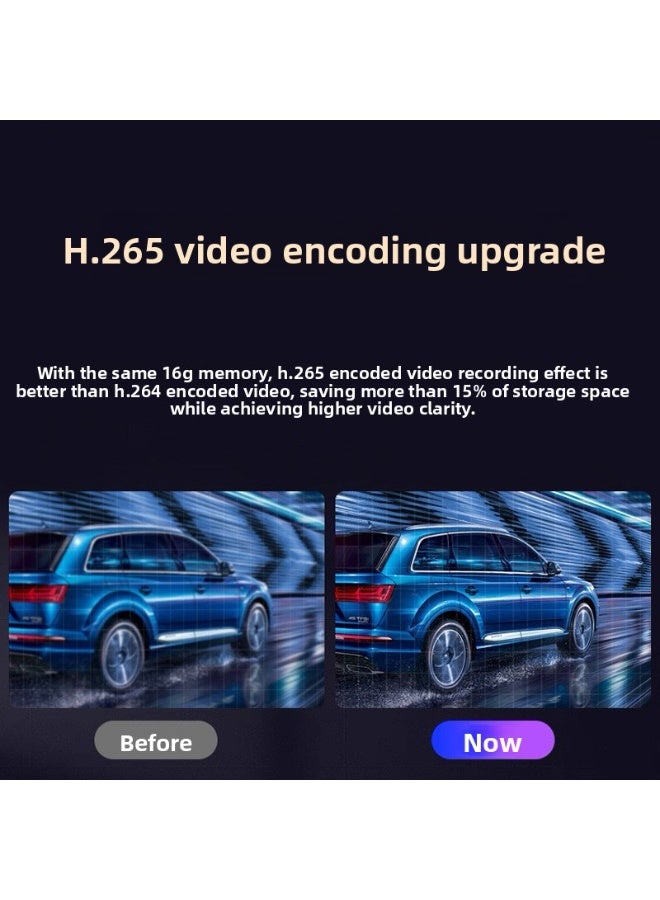 BlueFire 3.18" IPS HD 2K+1080P Dash Cam Front and Rear | Dual Lens Car DVR with Built-in WiFi, Night Vision, G-Sensor, Loop Recording, and 24H Parking Monitor | Universal Windshield Mount Vehicle Video Recorder - Image 2