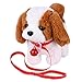 WorWoder Plush Saint Bernard Toy Puppy Electronic Interactive Pet Dog Walking Barking Tail Wagging Stretching Companion Animal for Kids Saint Bernard - Image 4