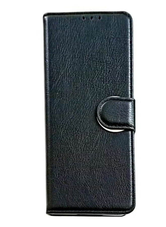 PROMASS Z Fold 5 Case, Leather Galaxy Z Fold 5 Wallet Case with Card Slot Flip Phone Magnetic Cover Compatible Blue - Image 1