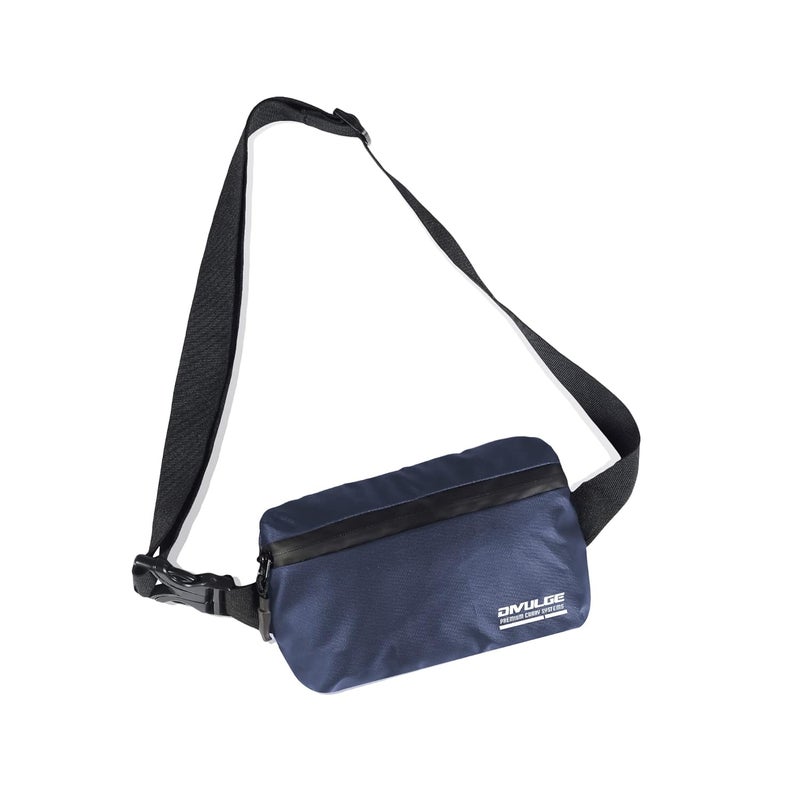 DIVULGE Hubble Running Belt Waist Pouch Bag Waist Pouch Bag to Carry Mobile Phone (Dark Blue) - Image 1