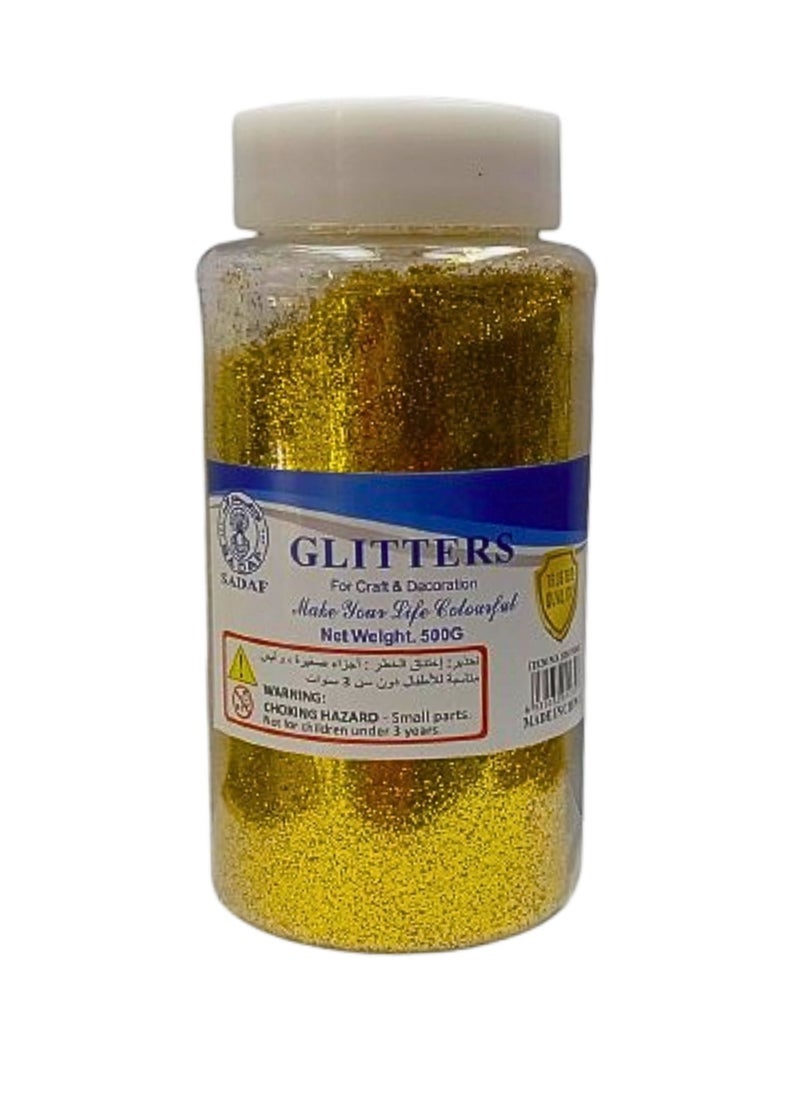 Sadaf Glitter Powder 500gm For Craft And Decoration 