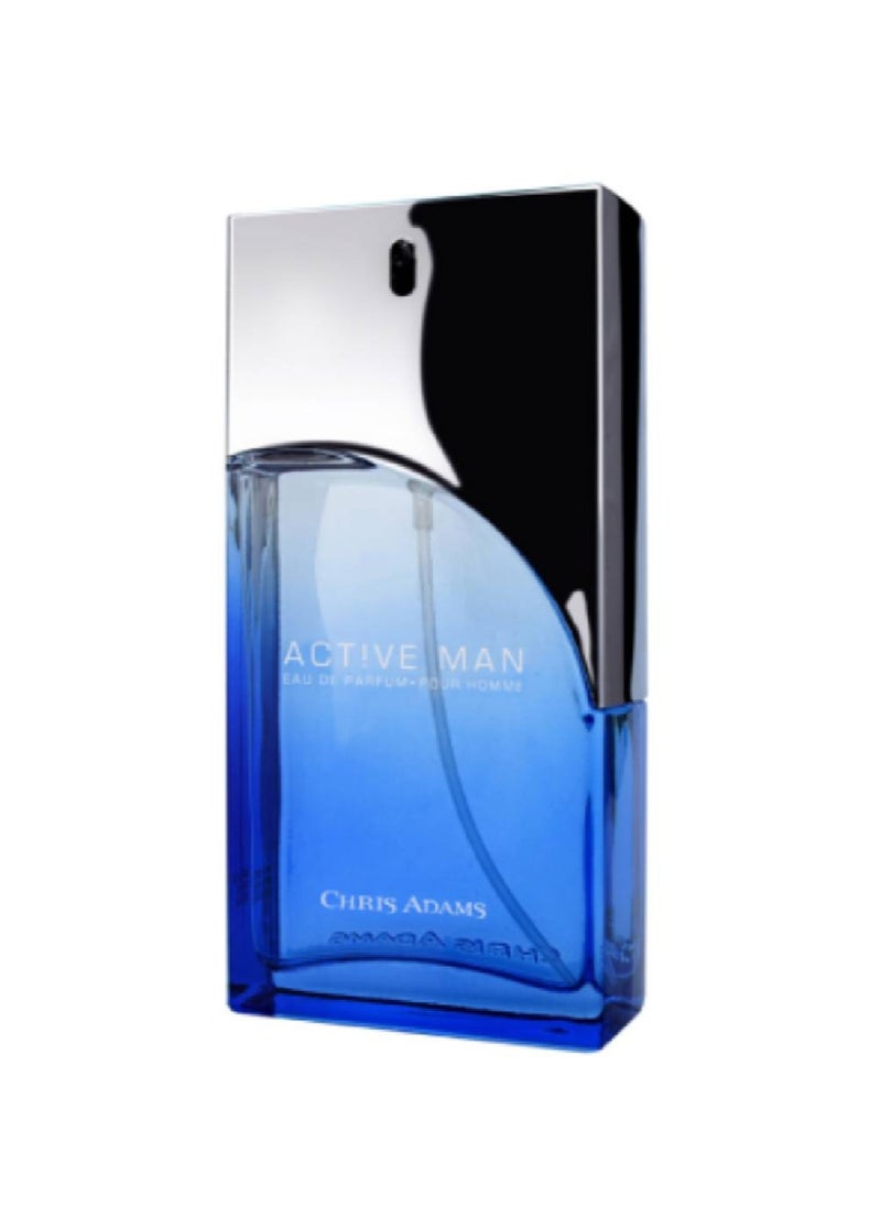 Chris Adams Active Man Gift Set 100 ML Spray and 200 ML Deo  - Image 2