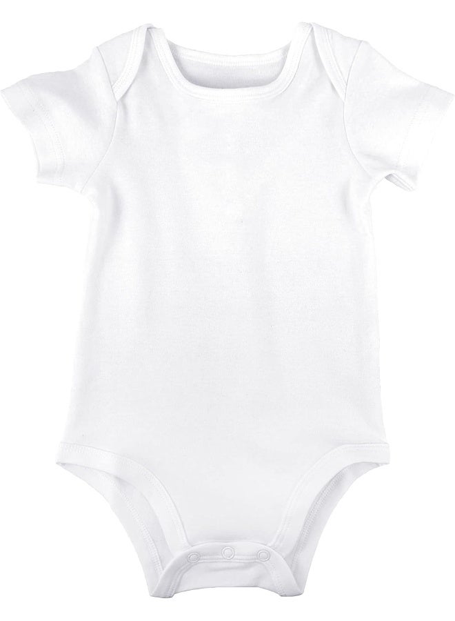 Little Things Mean A Lot Little Things Mean A Lot Cotton Knit Christening Onesie  - Image 1