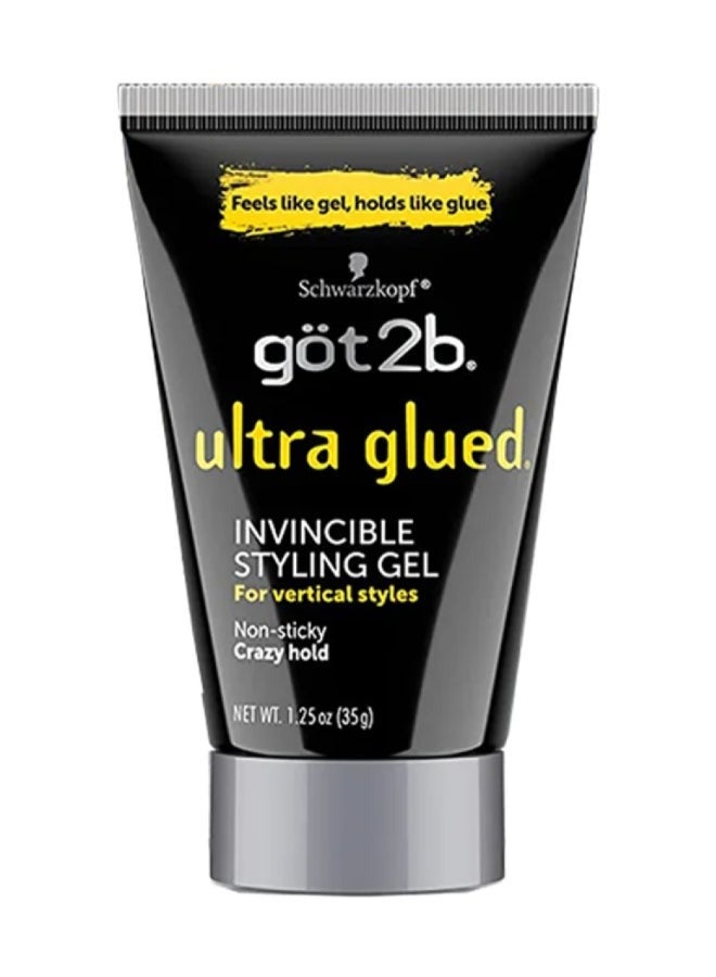 Got2b Ultra Glued Invincible Styling Gel (1.25 Oz) Multicolour 37ml - Image 1