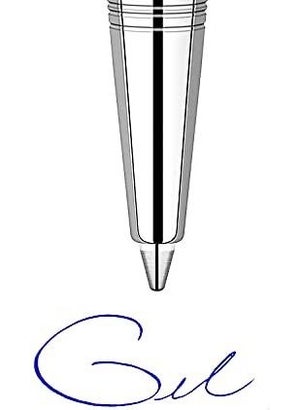 PARKER 1950346 Gel Ballpoint Pen Refill, Medium Tip, Blue, Gray  - Image 2