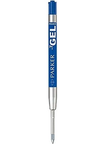 PARKER 1950346 Gel Ballpoint Pen Refill, Medium Tip, Blue, Gray  - Image 3