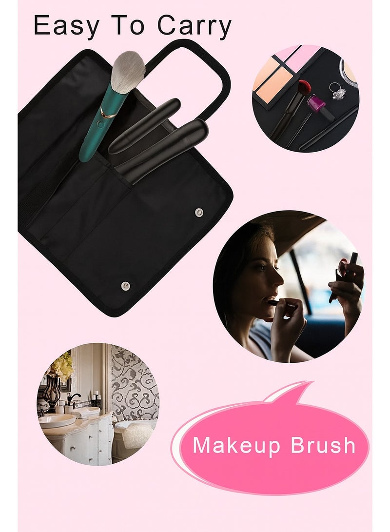 ARNOTEC USB Rechargeable Makeup Brush with 10-Gear Vibration | Soft Bristles, Waterproof Electronic Cosmetic Brush for Facial Makeup & Relaxing Massage | Portable Beauty Tool for Home & Travel - Image 3