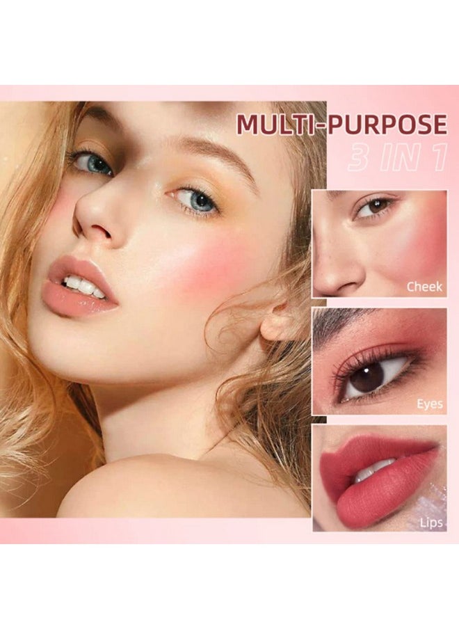 Beauty Searcher - Liquid Blush For Cheeks Lightweight Naturallooking Silky Smooth Creamy Formula Velvet Highly Pigmented Brightens Waterproof Longwearing Blush Makeup (04Apricot) - Image 1