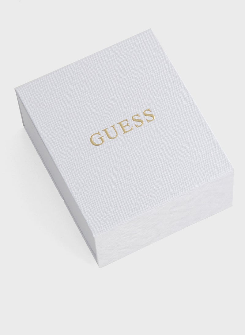 GUESS Pendent Drop Detail Long Necklace  - Image 4