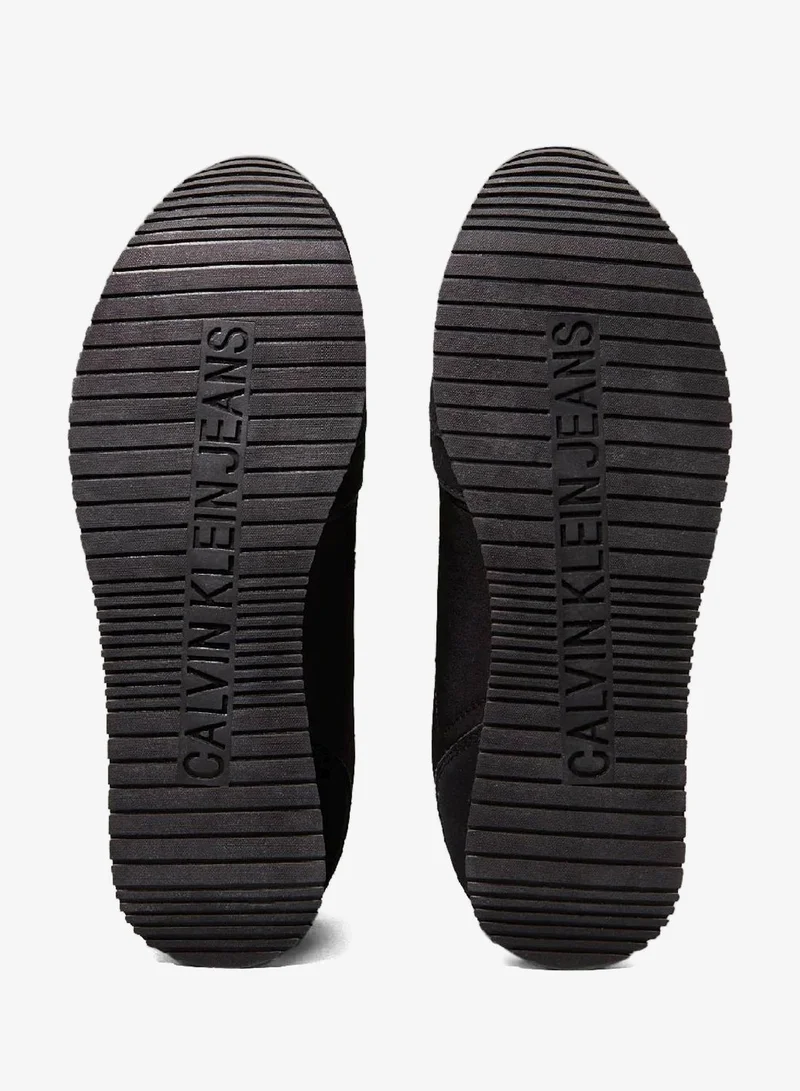 Calvin Klein Jeans Ck Black/Bright White Trainers for Men | Best Price UAE