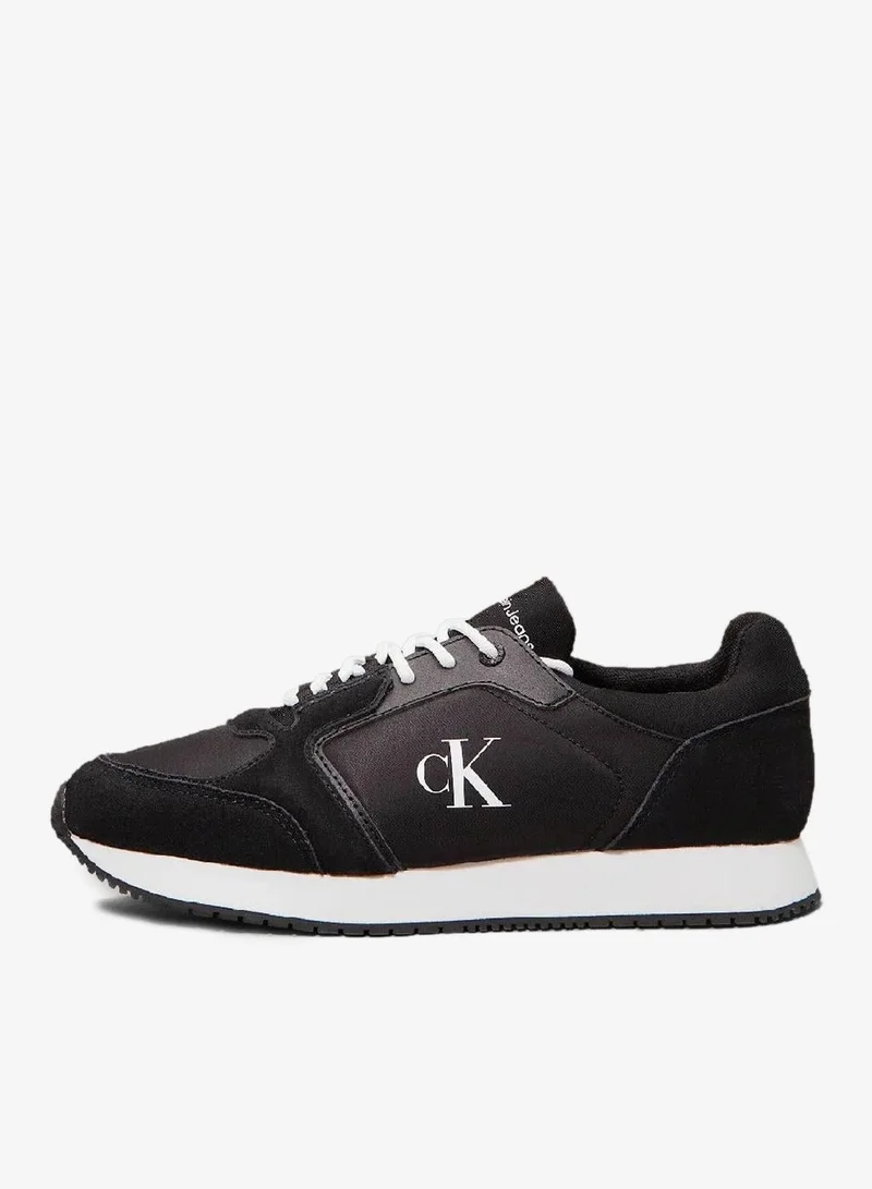 Calvin Klein Jeans Ck Black/Bright White Trainers for Men | Best Price UAE
