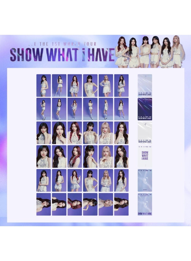 NIBEMINENT 6 Pcs Kpop IVE SHOW WHAT I HAVE Lomo Cards Card For Fans Collection Gifts - Image 2